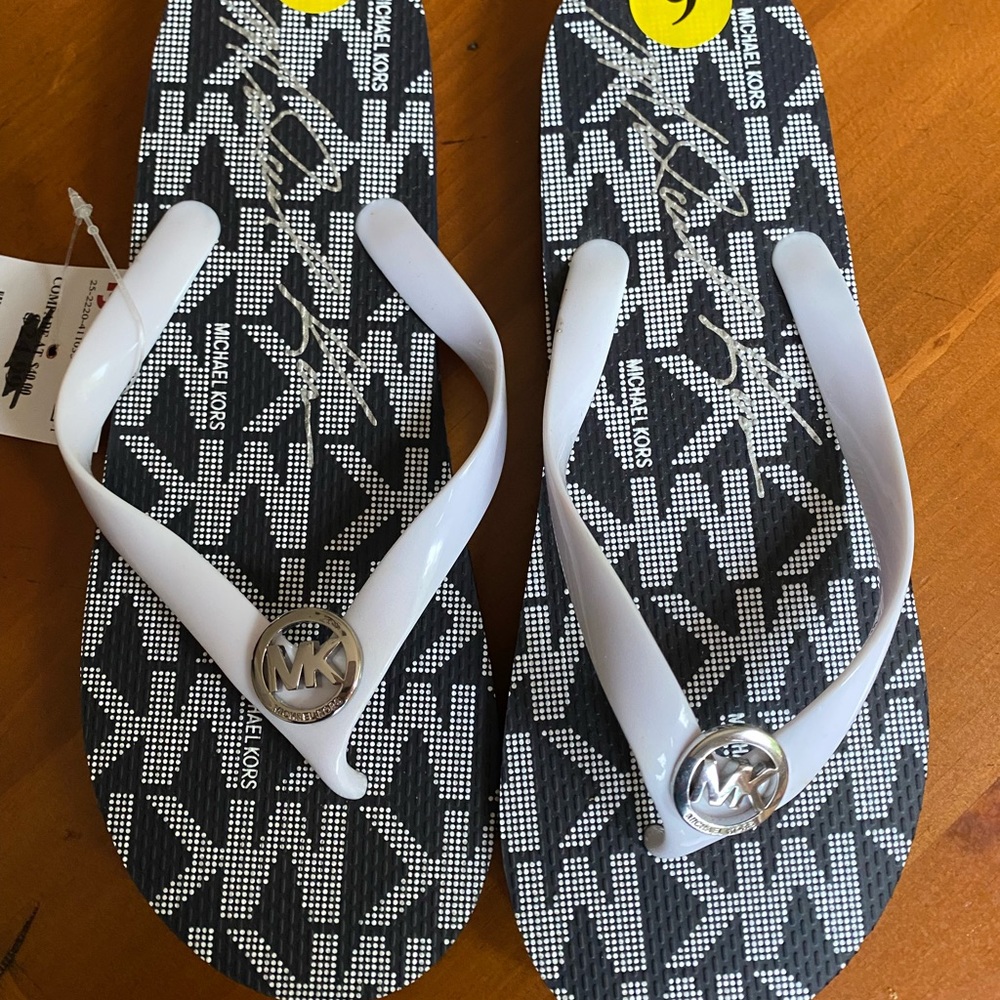 Michael Kors flip flops